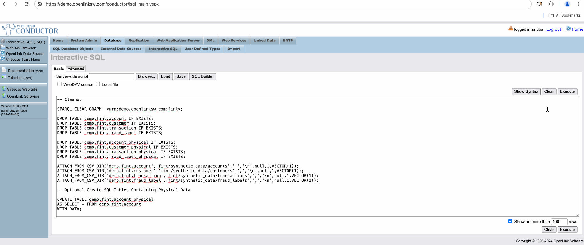 Creating SQL tables from CSVs