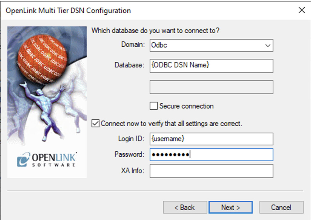 Configure Domain and Database