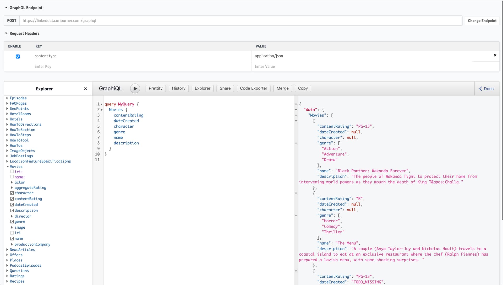 GraphQL Example