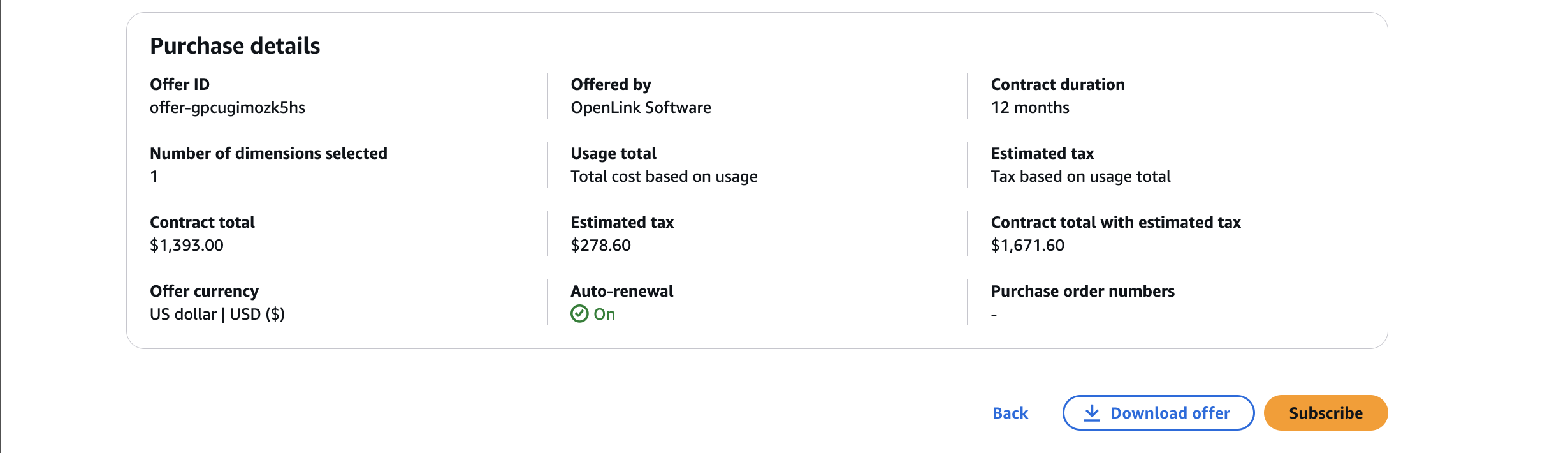 Screenshot from the guide: Review Before Subscribing