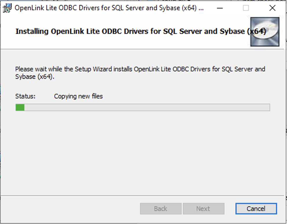 Installation in Progress